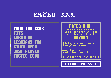 Rated XXX