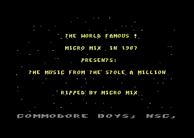 Demo IV Music from They Stole a Million