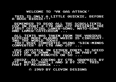 VX Gas Attack