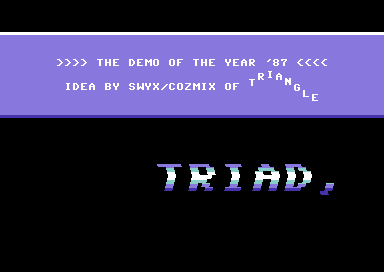 Demo of the Year 1987