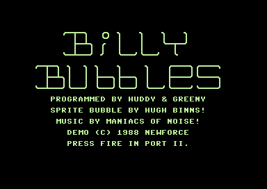 Billy Bubbles