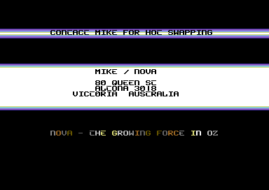 Contact Nova