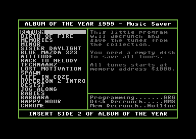 Album of The Year 1999