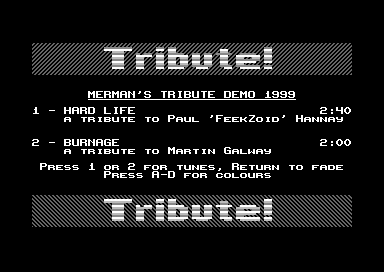 Tribute Demo