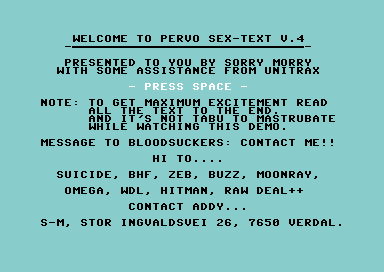 Pervo Sex Text 04