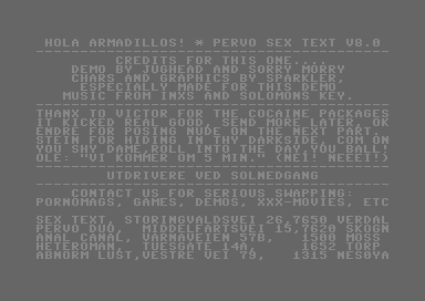 Pervo Sex Text 08