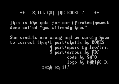 Still Got the Booze