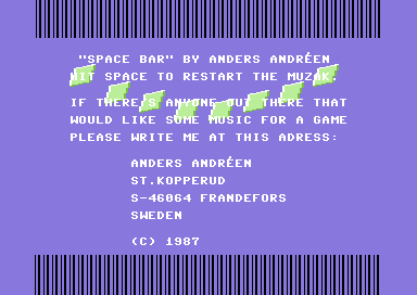 Space Bar Demo