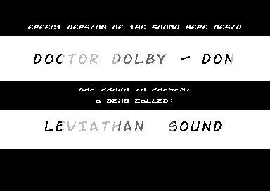 Leviathan Sound