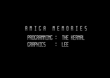 Amiga Memories I