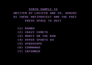 Synth Sample 4