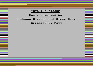 Into the Groove