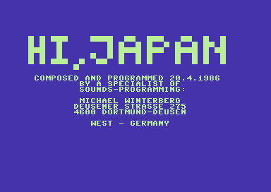 Hi Japan