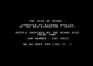 The Vice Of Miami