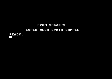 Super Mega Synth Sample II