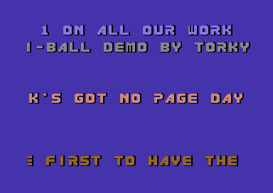 I-Ball Demo