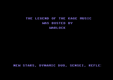 Legend of Kage Music