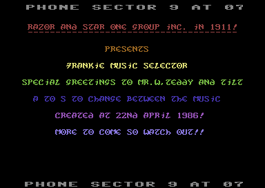 Frankie Music Selector