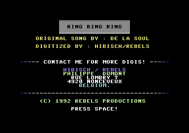 Ring Ring Ring