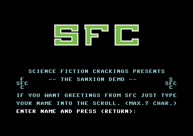 The Sanxion Demo