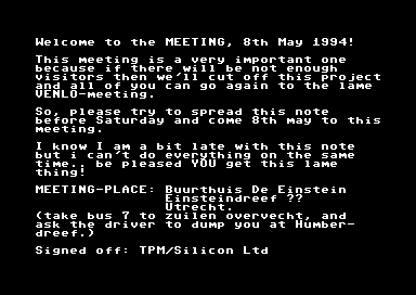Silicon Meeting
