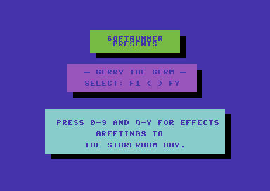 Gerry the Germ Music
