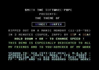 Theme Street Surfer