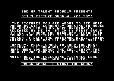 SIT Picture Show 1
