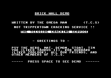 Brick Wall Demo
