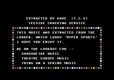 Hyper Sports Loadingmusic