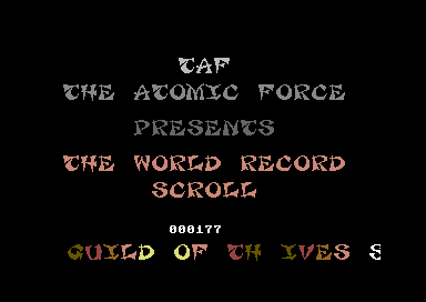 Record Scroll