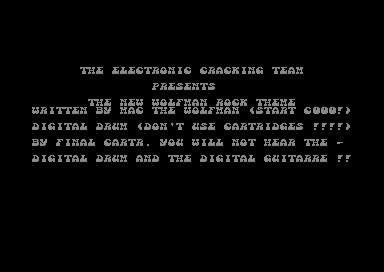 Wolfman Rock Theme