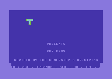 Bad Demo