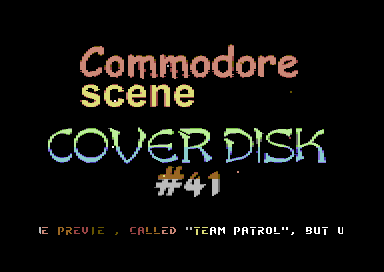CS41 Cover Disk Demo
