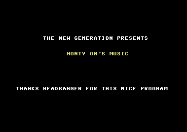 Monty on the Run Music
