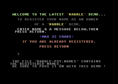 Psygnosis Demo