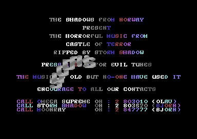 Castle of Terror Music