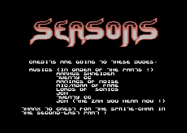 Seasons End