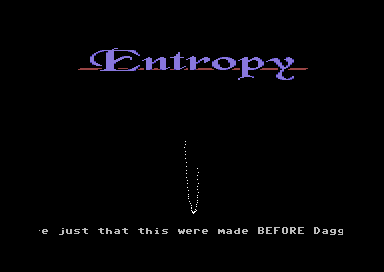 Ode to Entropy