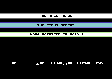 The Fight Begins