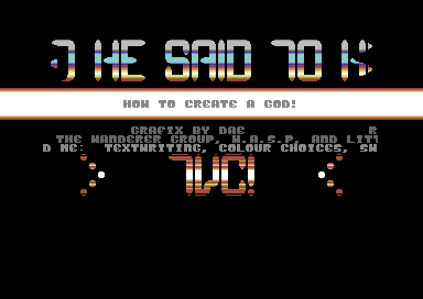 How to Create a God