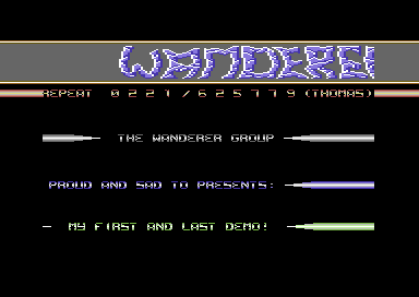 My First and Last Demo