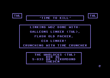 Time to Kill