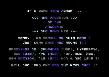 PDT's Demo Mix