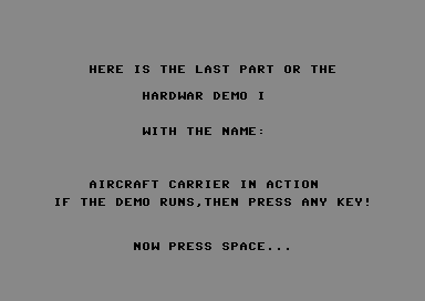 Hardwar Demo I