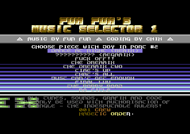 Fun Fun's Music Selector 1