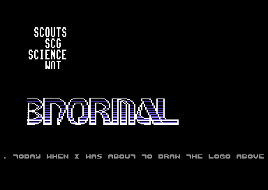 Demo of the Year 1988