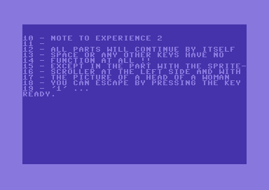 Experience II