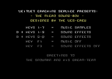 Micro Sound-Box
