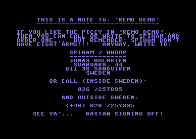 Remo Demo